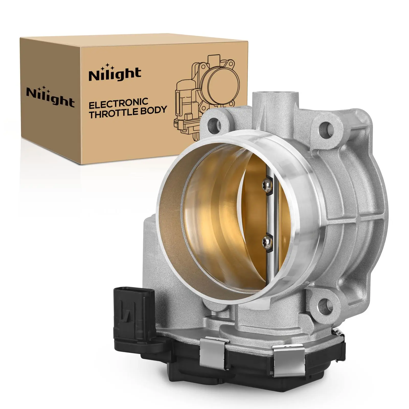 Nilight Electronic Throttle Body - Easy to Install for Buick (Enclave, Lacrosse 2012-2016, Regal), Cadillac (ATS, CTS 2012-2016, SRX, XTS), Chevrolet (Camaro, Caprice, Colorado, Equinox, Impala, Traverse), GMC (Acadia, Canyon)