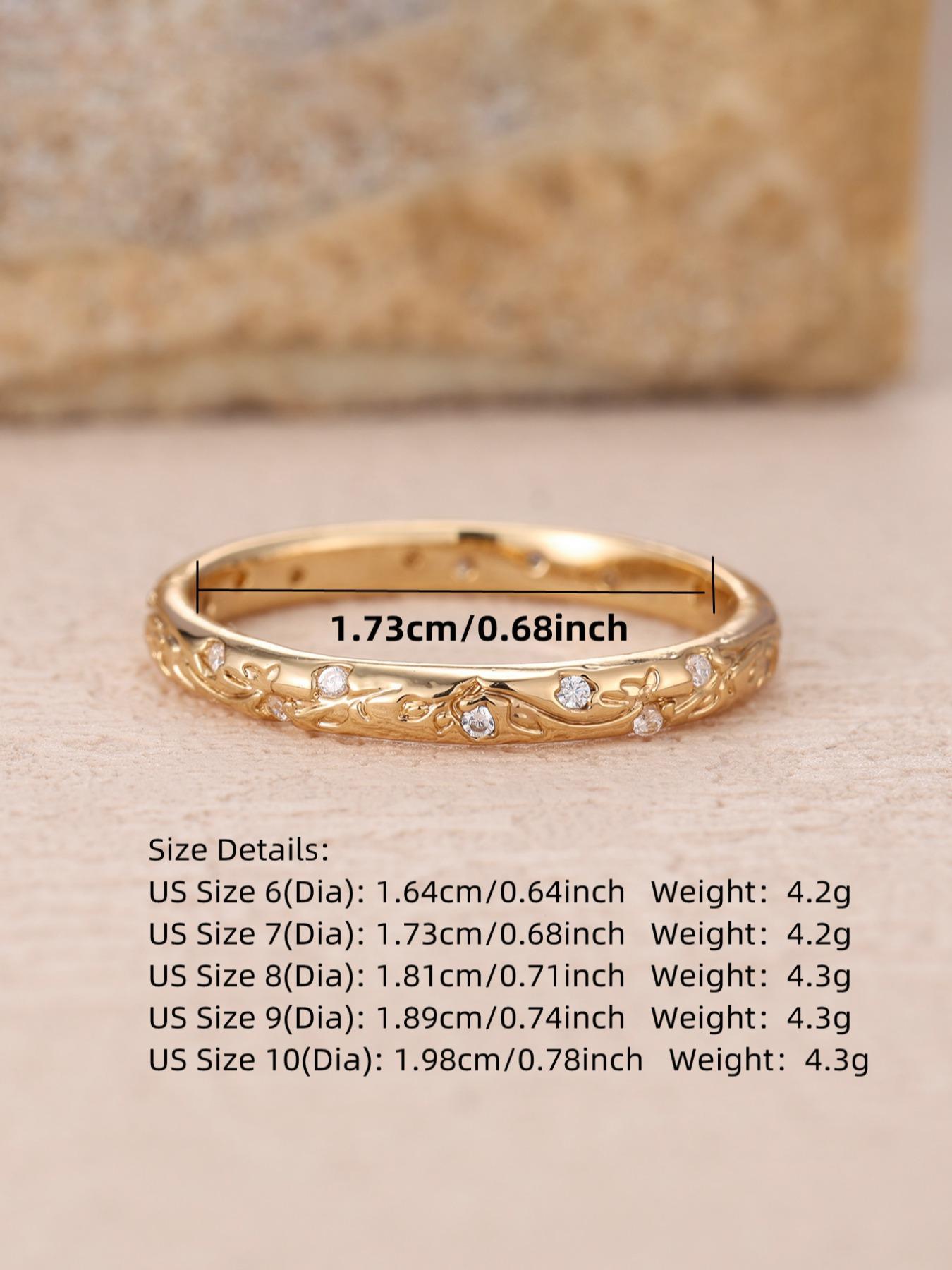 Women's Elegant Flower Design Ring, Rose Flower Ring, Fashion Cute Promise Ring for Women & Girls, Trendy All-match & Exquisite Vintage Jewelry for Birthday Gift