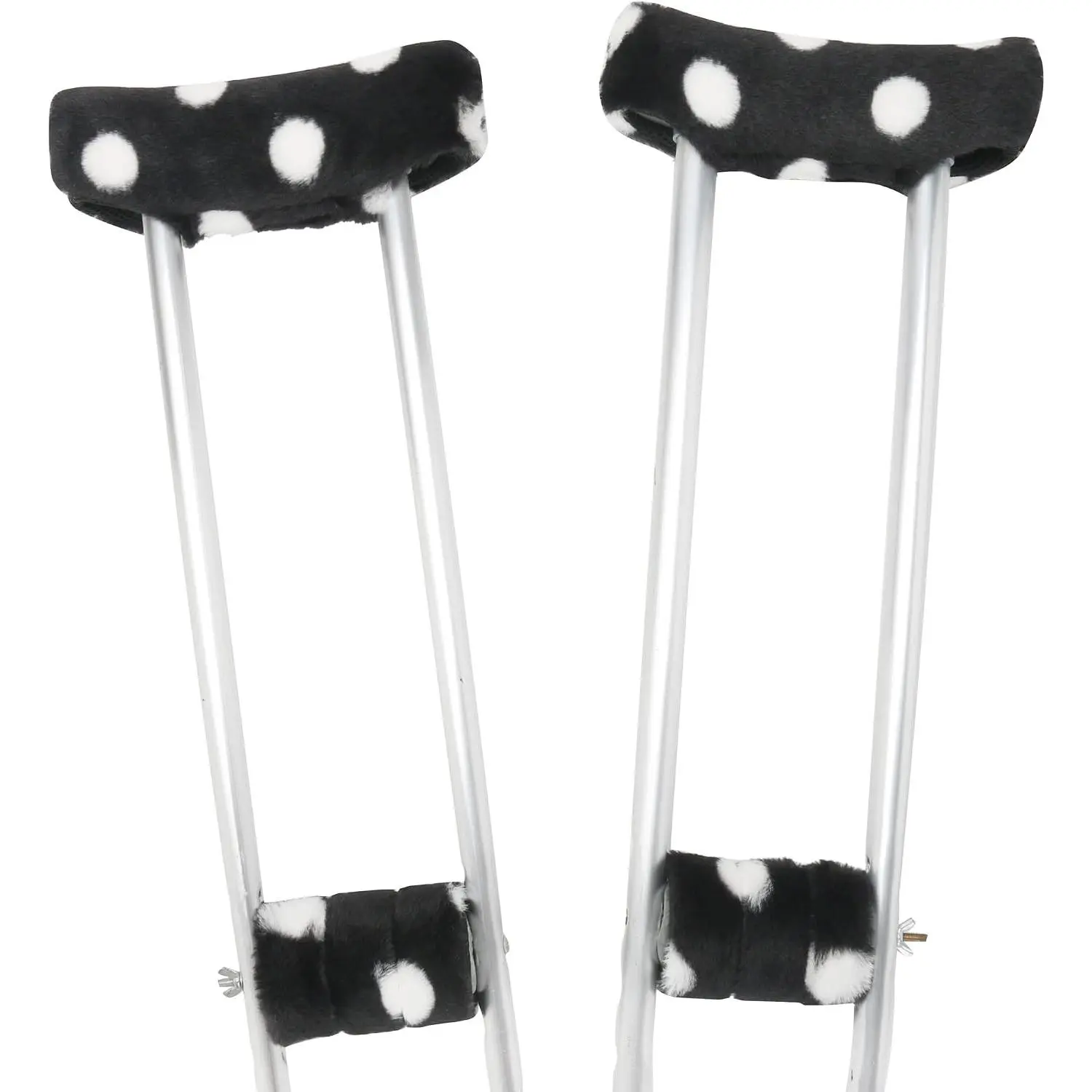 Crutch Pads - Padding for Walking Arm Crutch - Universal Underarm Padded Forearm Handle Pillow Cover for Hand Grips Hand Grips Padding 1 Pair（2023C）