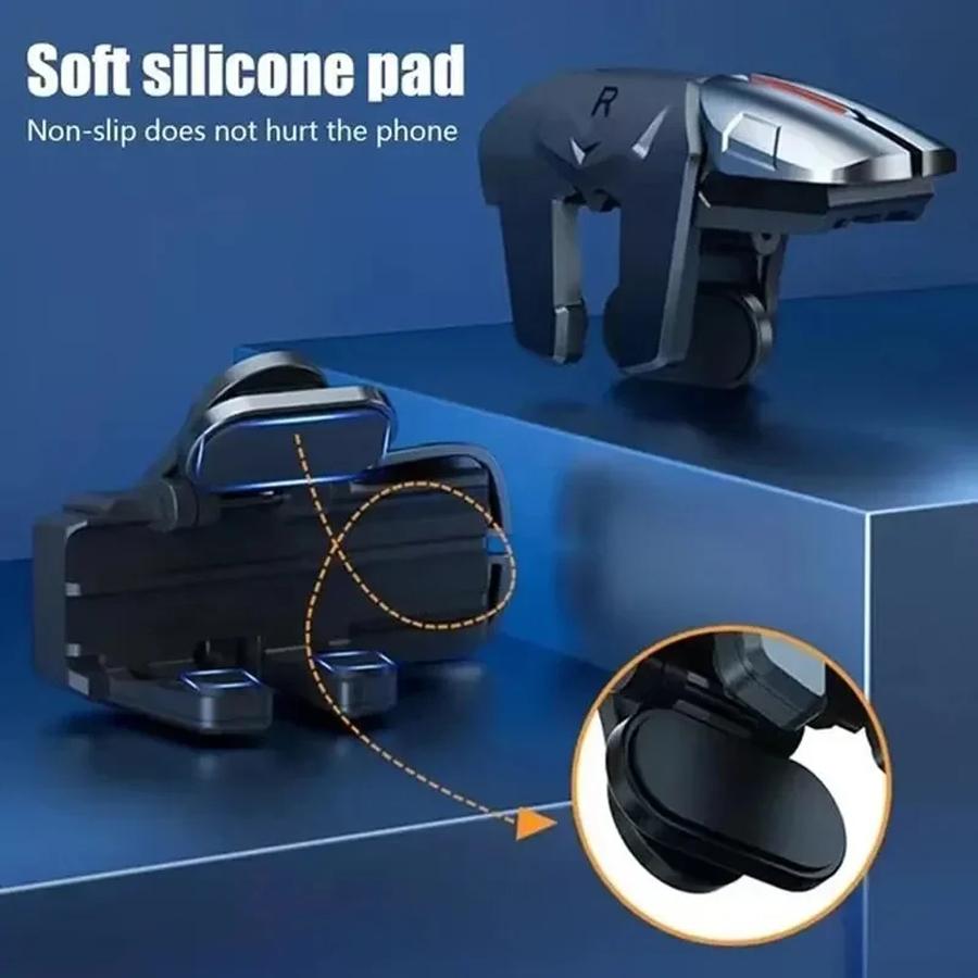 Mobile Trigger Pubg Cell Phone Control For Android IOS Gamepad Joystick Controller Game Pad Gaming Accessories Esports Controller Universal Joystick L1 R1 Cellphone