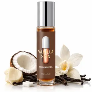 10ML Vanilla Skin Pheromone Oil, Roll on Perfume Oil, Fresh Long-Lasting Fragrance, Ideal for Traveling, Working, Dating
