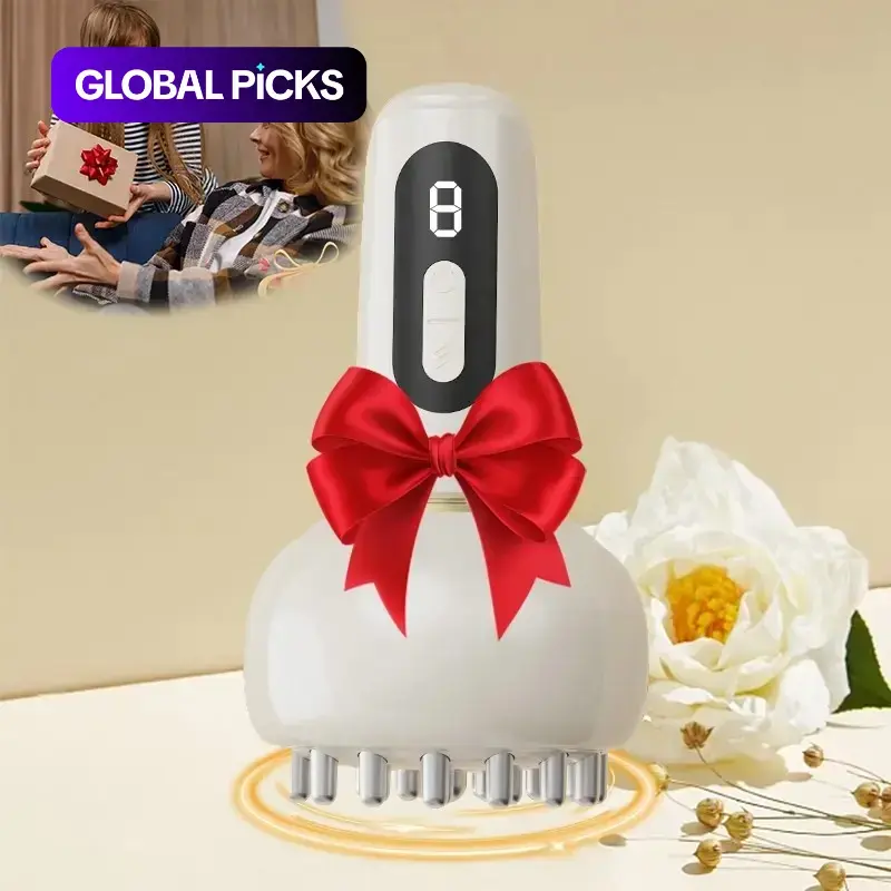 Smart Electric Massager with 21 Massage Heads, Smooth Rolling Experience, 9 Vibration Modes, Portable Relaxing Deep Tissue Muscle Massagers for Home Use, Gift