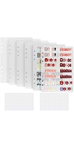 Press On Nail Storage Organizer Binder with 8 Insert Pages - A5 Size Reusable Fake Nail Swatch Collecting Book Polish Color Display Holder Container with Tape and Zipper Pocket (PINK)
