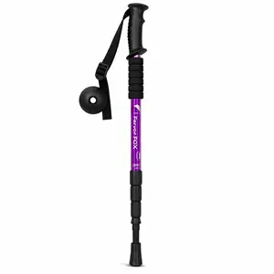 4-section Telescopic Trekking Poles, Adjustable Internal Lock Hiking Sticks, Non-slip EVA Handles, Lightweight & Portable, Fit in Luggage and Backpacks, Outdoor Gear for Mountaineering, Walking and Travel, Available in Three Colors