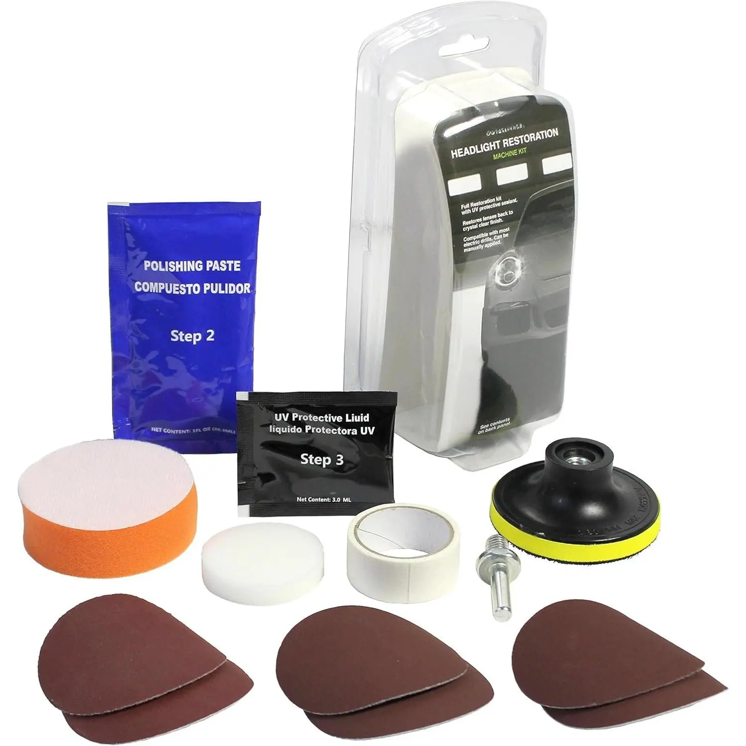 Do-It-Yourself Headlight Renewal/Restorer Kit ()