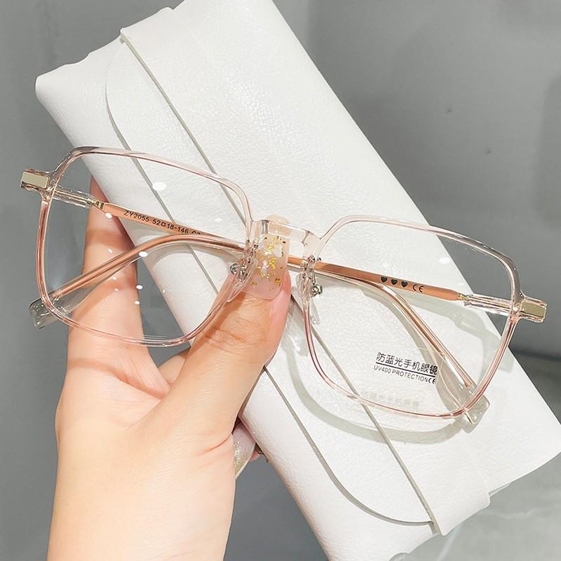 New Color Fashion Myopia Glasses for Women Men Square Transparent Eyeglasses Retro Minus Diopter Eyeglasses Optical Prescription