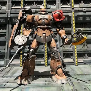 2026 hot item HG 1/144 Zaku II Type Solari Requiem Version Action Figure Assembly Model Kit Movable Joint Mecha Plastic Model Collectible Gift