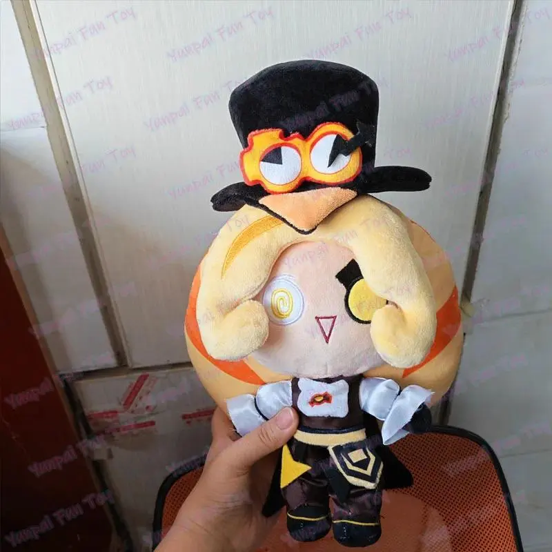 Cookie Run Timekeeper Plush Toy Soft Fluffy Cartoon Stuffed Doll Home Room Decoration Collectible Gift For Game Fans