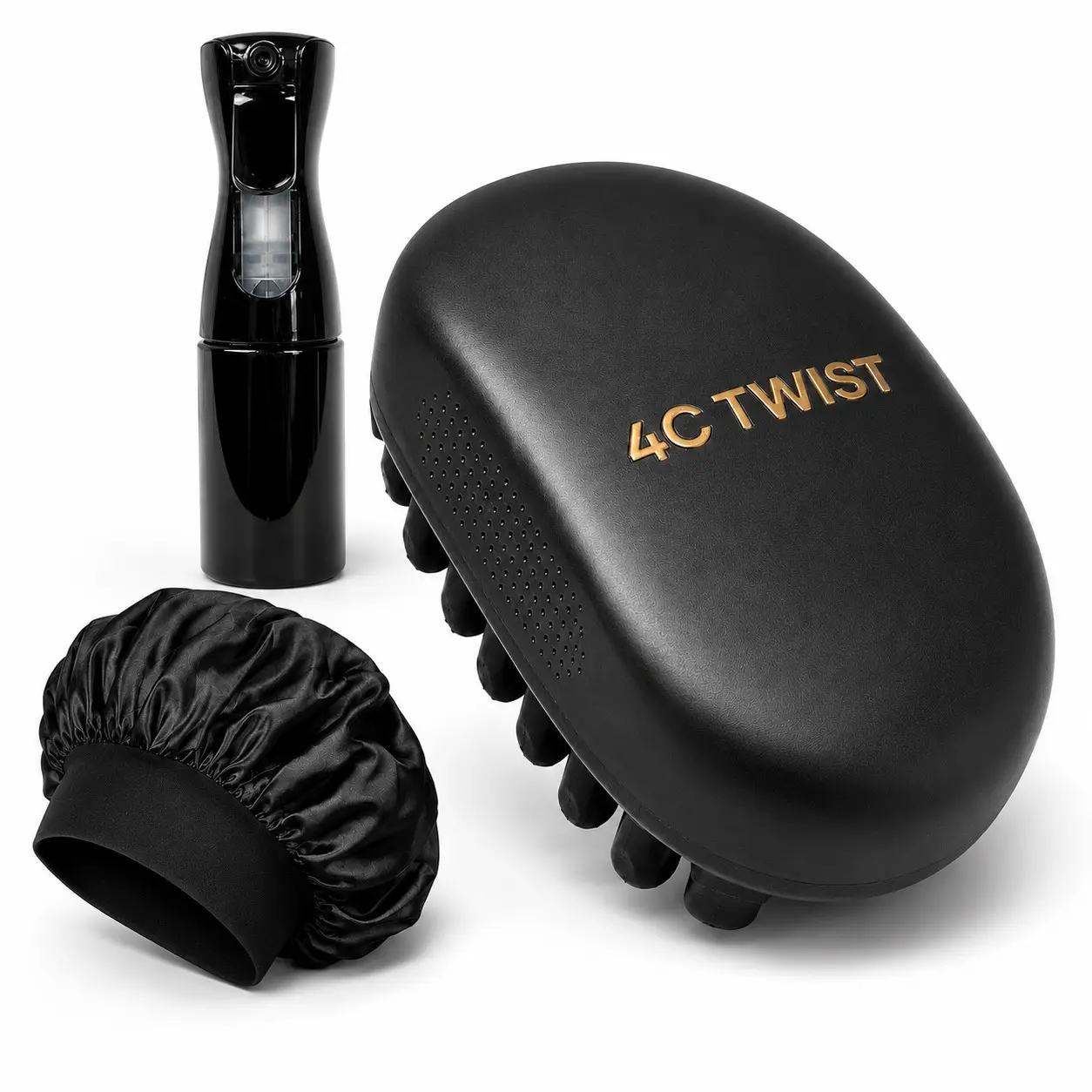 3PCS 4C Twist Curl Styling Sponge Brush Set for Natural Hair 3PCS 4C Twist Curl Styling Sponge Brush Set for Natural Hair