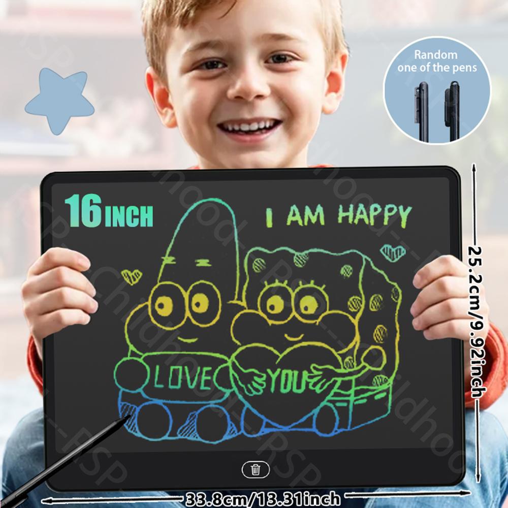 LCD Drawing Tablet Writing Board Kids Doodle Painting Handwriting Pads Toys for Children Gifts