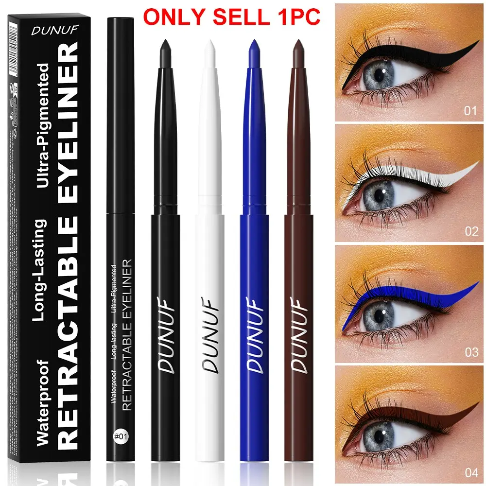 Long Lasting Eyeliner, 1 Count Waterproof & Sweat Proof Eyeliner Pen, Easy Coloring Eyeliner, Eye Makeup Tool for Women & Girls, Eyeliner Pen Cosmetic, Longwear Eye Liner