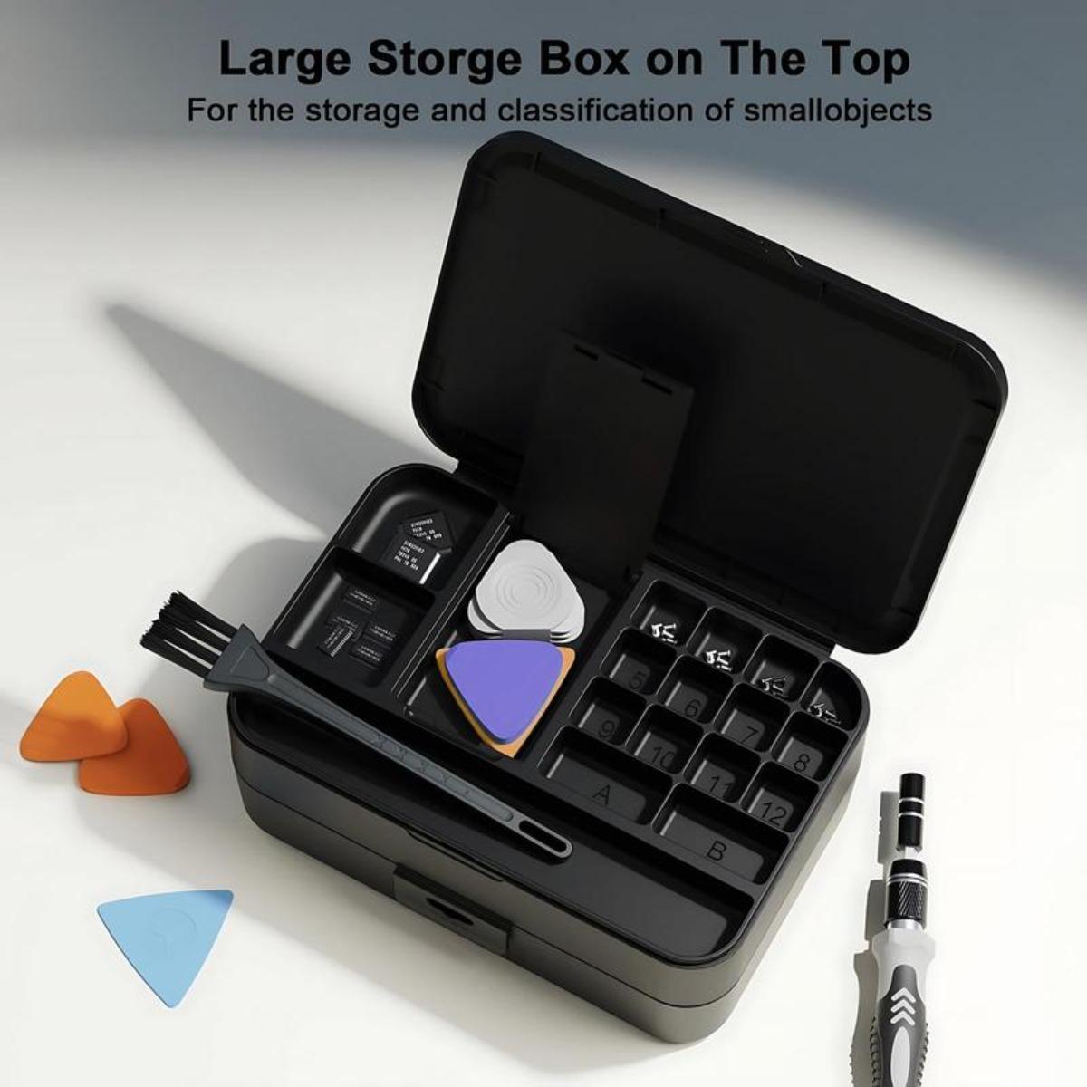 132 In 1 Precision Screwdriver Hardware Set, Magnetic Screwdriver Tool Set with 108pcs Bits, Multipurpose Screwdriver Tool Kit for Repairing Phone, Heavy Duty Industrial Tools, Precision Ratchet Screwdriver Rotary Removal car