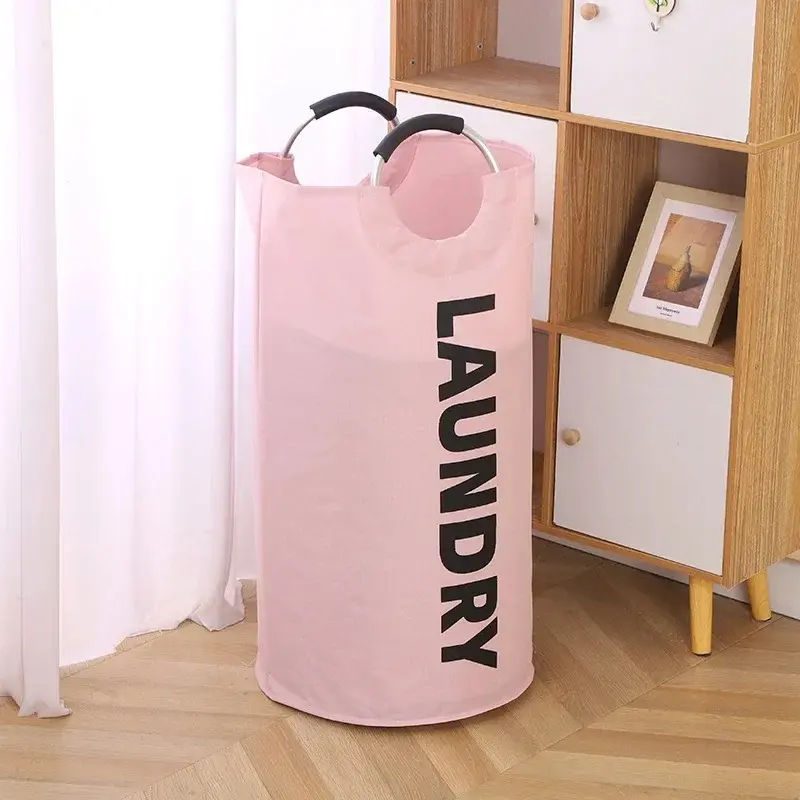 82L Capacity Oxford Fabric Laundry Bag, Dirty Clothes Storage Basket, Foldable Bathroom Laundry Bucket, Large-Capacity Hamper, Laundry Organizers and Storage, Laundry Hampers