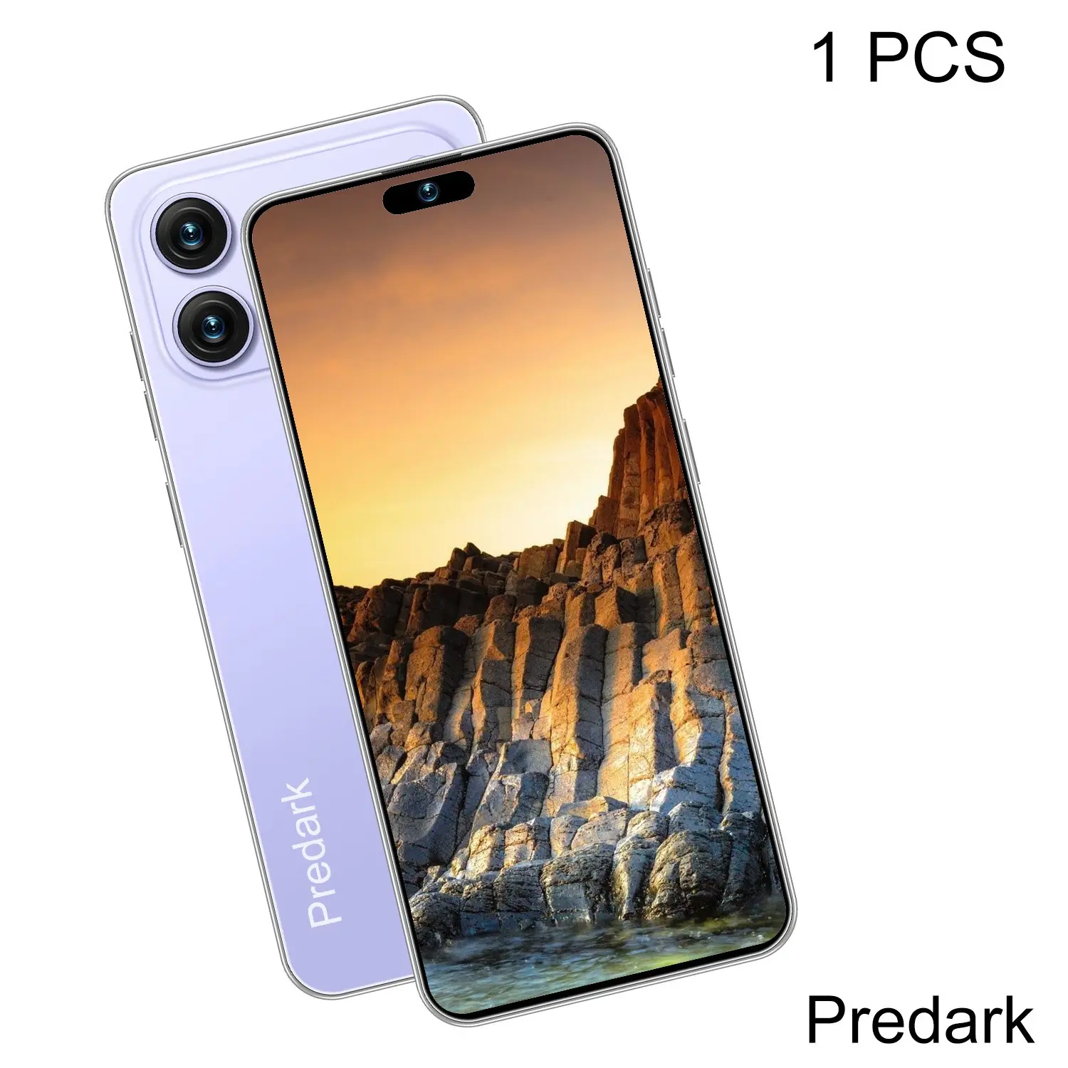 Predark I25 Ultra 5000mah Long Battery Life Smartphone, 6.93 Inch HD Large Screen, 6+64GB, 20mp Ai Dual Camera, Octa-Core Processor, Android 12, 4g Full Network