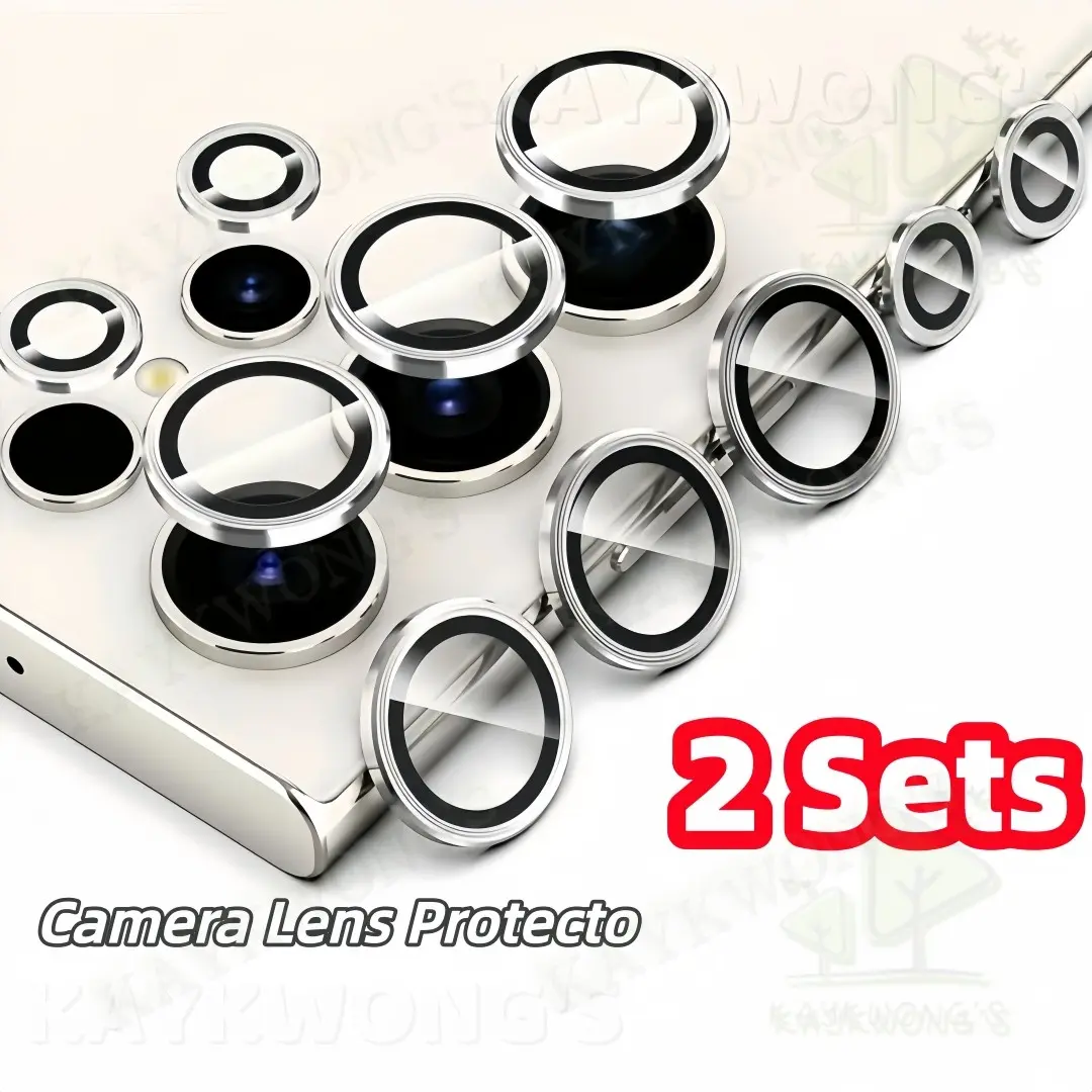 KAYKWONG'S For Samsung Rear Reinforced Glass Camera Lens Protector, Compatible with Galaxy  S25/S24/S23/S22 Ultra S24Fe/S23Fe/S25/24/23Plus A05S A06 A14 A15 A25 A35 A36 A54 A55-Ultra , Cell Phone Accessories Mobile Phone Accessories Cellphone Protection