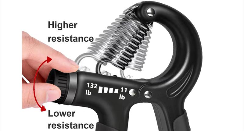 FitBeast Grip Strengthener Forearm Strengthener Hand Grips Strengthener Kit - 5 Pack Adjustable Resistance Springtok for Home Gym Office Travel Sports Strength Training Rehabilitation Dexterity Improvement