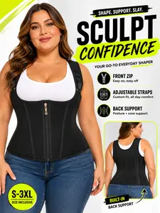 Women's Shapewear Waist Cincher Adjustable Straps, Tummy Control Lifting Corset, Comfortable Fit for Daily Wear, Perfect for All Body Types