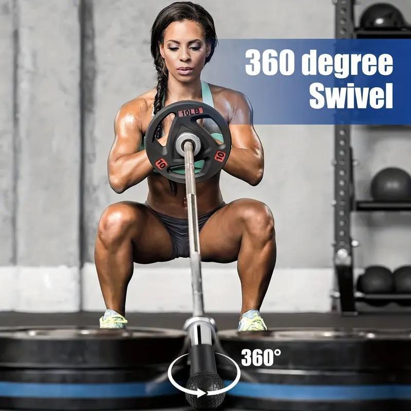 Heavy Duty Barbell Landmine Fixing Device, 360 °   Rotatable Training Base for 2-Inch Olympic Barbell, Home Gym Workout Equipment for Muscle Building & Fitness