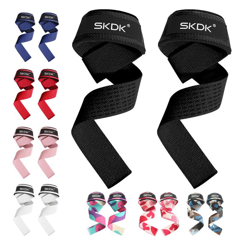 Non-Slip Silicone Weightlifting Straps with Wrist Guards, Ideal for Gym Workouts, Men & Women, Strength Training Accessories, Deadlift Straps