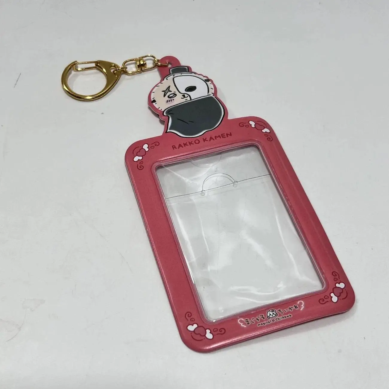 Lovely Anime Chiikawa Magical Momonga Girl Series Card Holder Three Inches Card Storage Usagi Hachiware Protective Case Meal New