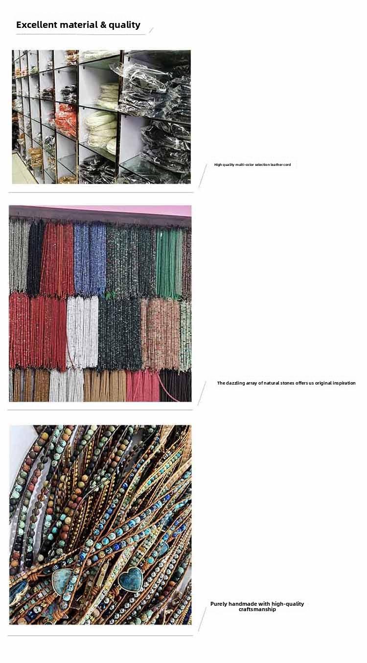 New Handmade Colorful Beaded Bracelet – Adjustable Unisex Friendship Couple Gift Jewelry