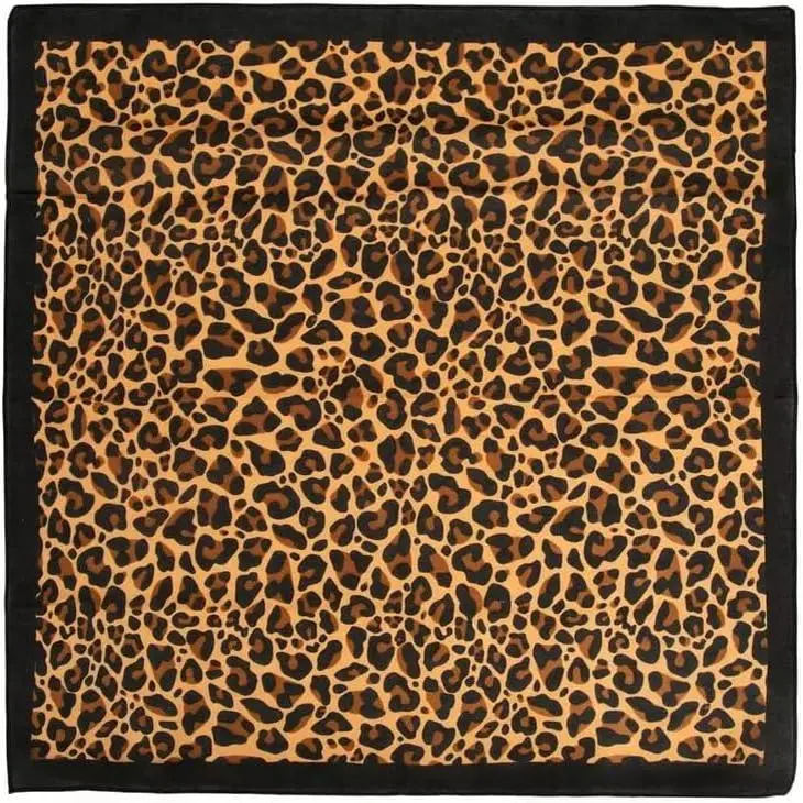 Leopard Print Bandana  Print ~ Wearable Art   - Scarf