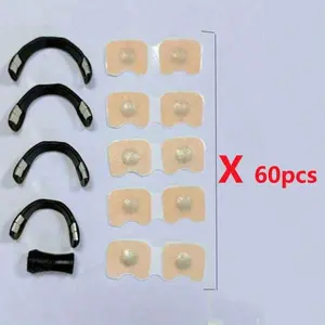 30/60 Pieces of Magnetic Nostril Expansion Patch - External Respiratory Assist Patch Suitable for Men and Women with Enhanced Ventilation Magnetic Nose Strap | Adjustable Nose Patch | Soft Texture