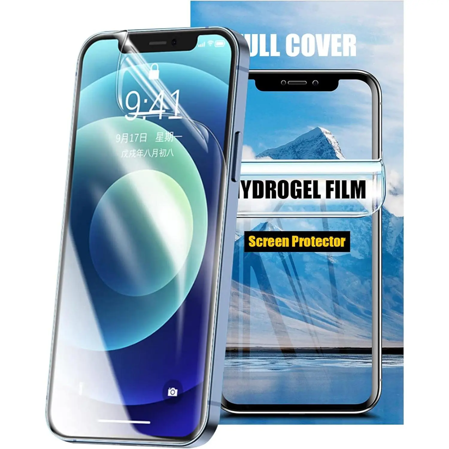 3 Pack Hydrogel Film For  13 Mini Transparent Soft TPU Screen Protector High Sensitivity Protective Film (Not Tempered Film)