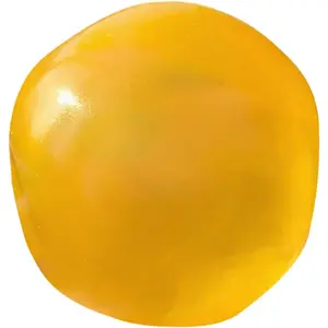 Stress Relief Toy, Moonlight Glow Squeeze Toy Soft Stress Relief Pinch Ball for Aldult Translucent Ultra-Soft Healing Touch Sensory Toy for Relaxation and Focus (Orange)
