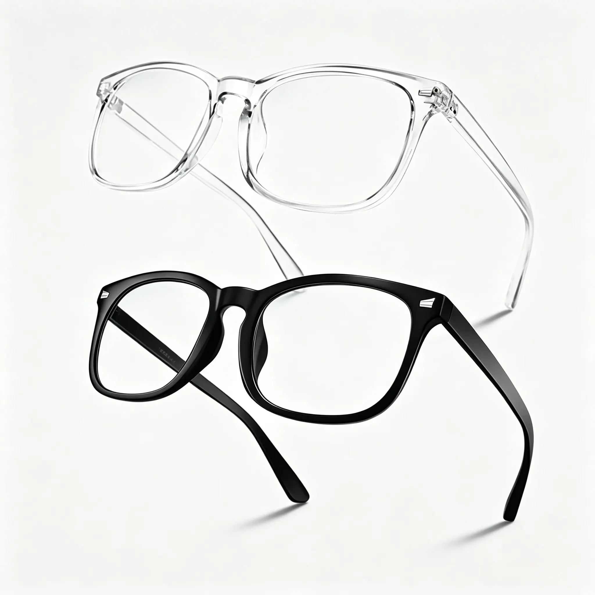 Y2K Vintage Blue Light Glasses, Small Oval Amber Lens Frames for Women, Aesthetic Computer & Gaming Eyewear