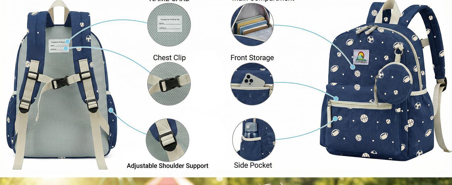 Corduroy Toddler Backpack for Girls 2-5: Strawberry Kids backpack for Girls - 13.5 inch Preschool Kindergarten Backpacks with Coin Purse Corduroy Toddler Backpack for Girls 2-5: Strawberry Kids backpack for Girls - 13.5 inch Preschool Kindergarten Backpacks with Coin Purse