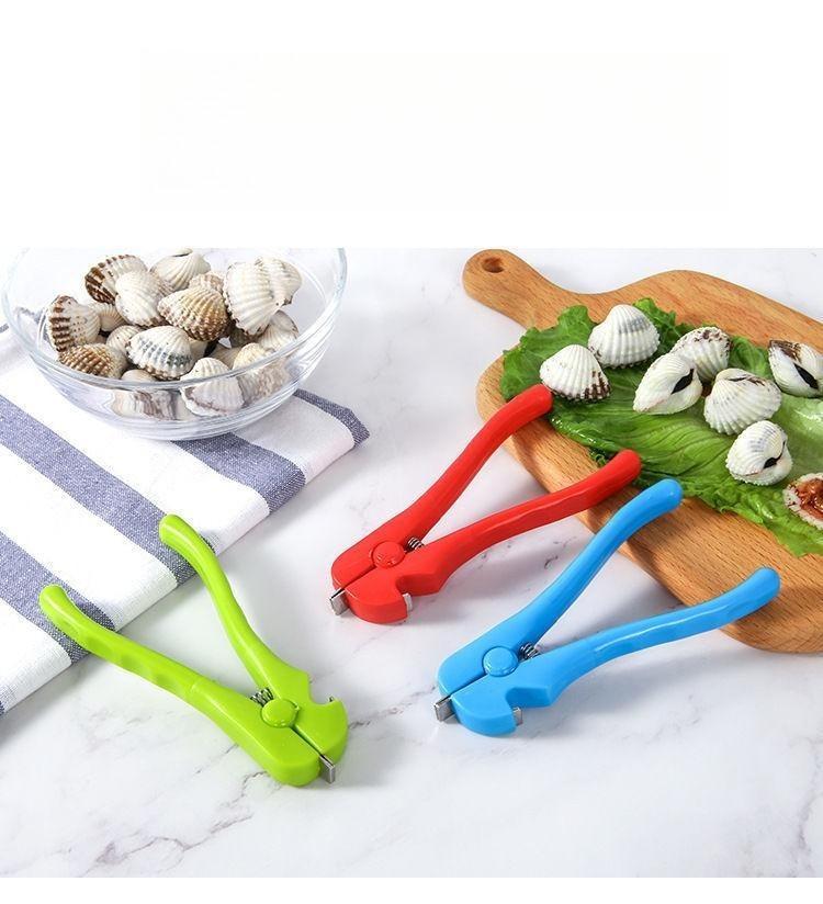 3PCS Multi-purpose clam pliers, kitchen pliers, hairy clam tongs, clam shell tongs, New Year's gift tongs