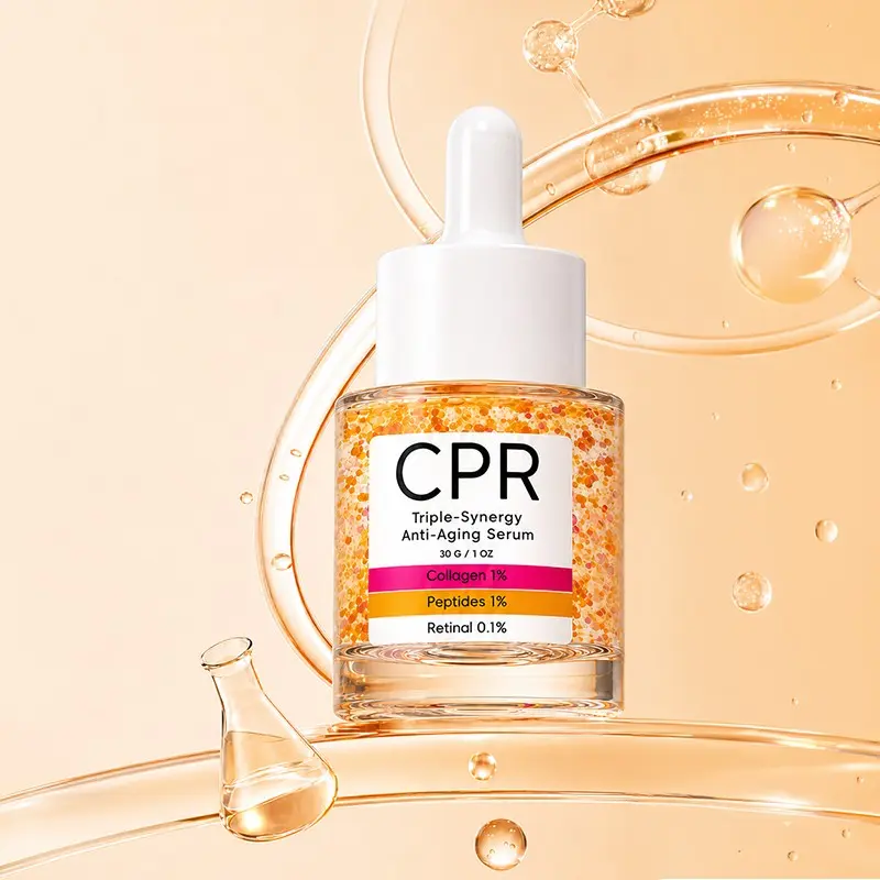 30g Triple Anti-Wrinkle Essence, Hydrating and Refreshing, Moisturizing, Brightening Skin Tone, Reducing Fine Lines, Firming