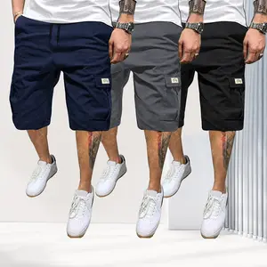 Men's Fitted Matching Shorts Set - Casual Summer Drawstring Color-Mixed Shorts, Lightweight Breathable, Slanted Multipocket, Versatile Everyday Beach Gym Wear Brown, Black, Green, Pink, Color-Mixed Men's Shorts, Fitted Men's Shorts fathersdaygift