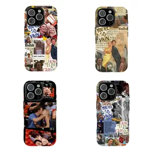Retro Y2K H0w T0 L0se A Guy In 10 Days Movie Collage Phone Case Vintage Movie Phone Case Compatible for iPhone 17Promax 16 15 14 13 12 11 and for Samsung S21 S22 S23 S24 S25 S26 Gift for Movie Fans