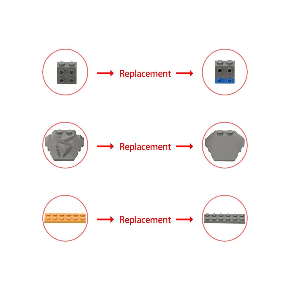 Gobricks MOC Helldivers 2 Super Destroyer Bricks Model EX Emancipator Exosuit Building Blocks Pelican-1 Shuttle DIY Assemble Toy