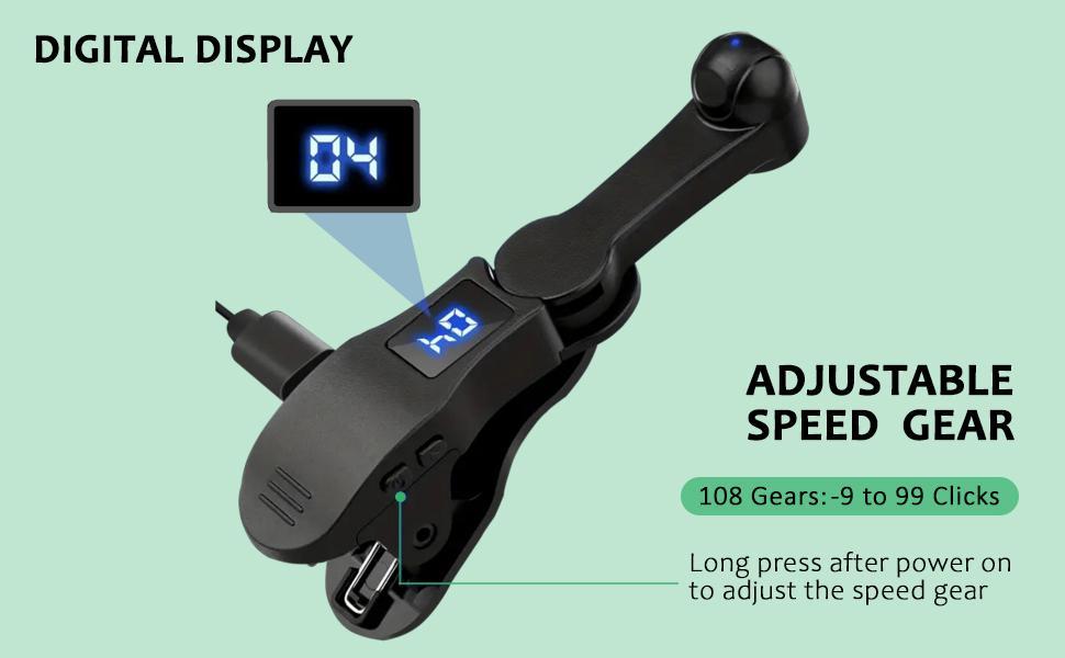 Smart Automatic Screen Clicker Tapper, Adjustable Auto Screen Clicker for Smart Phone Apps for Live Likes, Games, Shopping, Reward Tasks Auto Clicker for Smart Phone