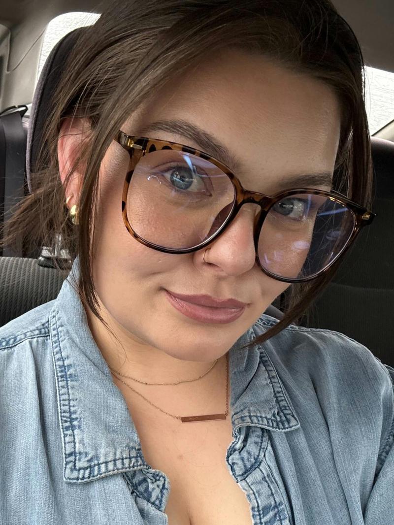 Trendy Leopard Pattern Frame Eyeglasses, Fashionable Blue Light Blocking Glasses for Women & Men, Eyeglasses for Work, To Match Daily Outfits, Perfect for Student Daily Use