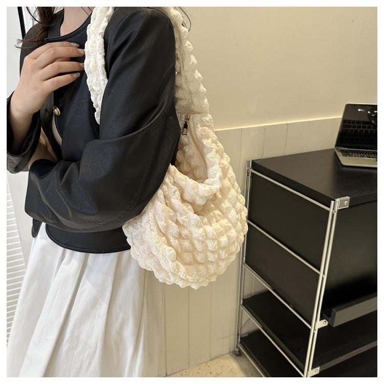 Cloud underarm bag new large capacity tote bag for daily work commute bubble cloud bag crossbody bag