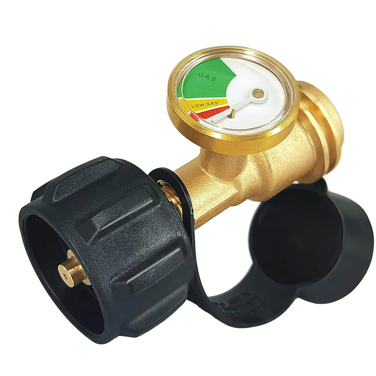 Gauge ,  Gauge Fit for 5-20LB LP ,  for RV, Camper, Heater, Gas Grill, and  Appliances with QCC1/Type1