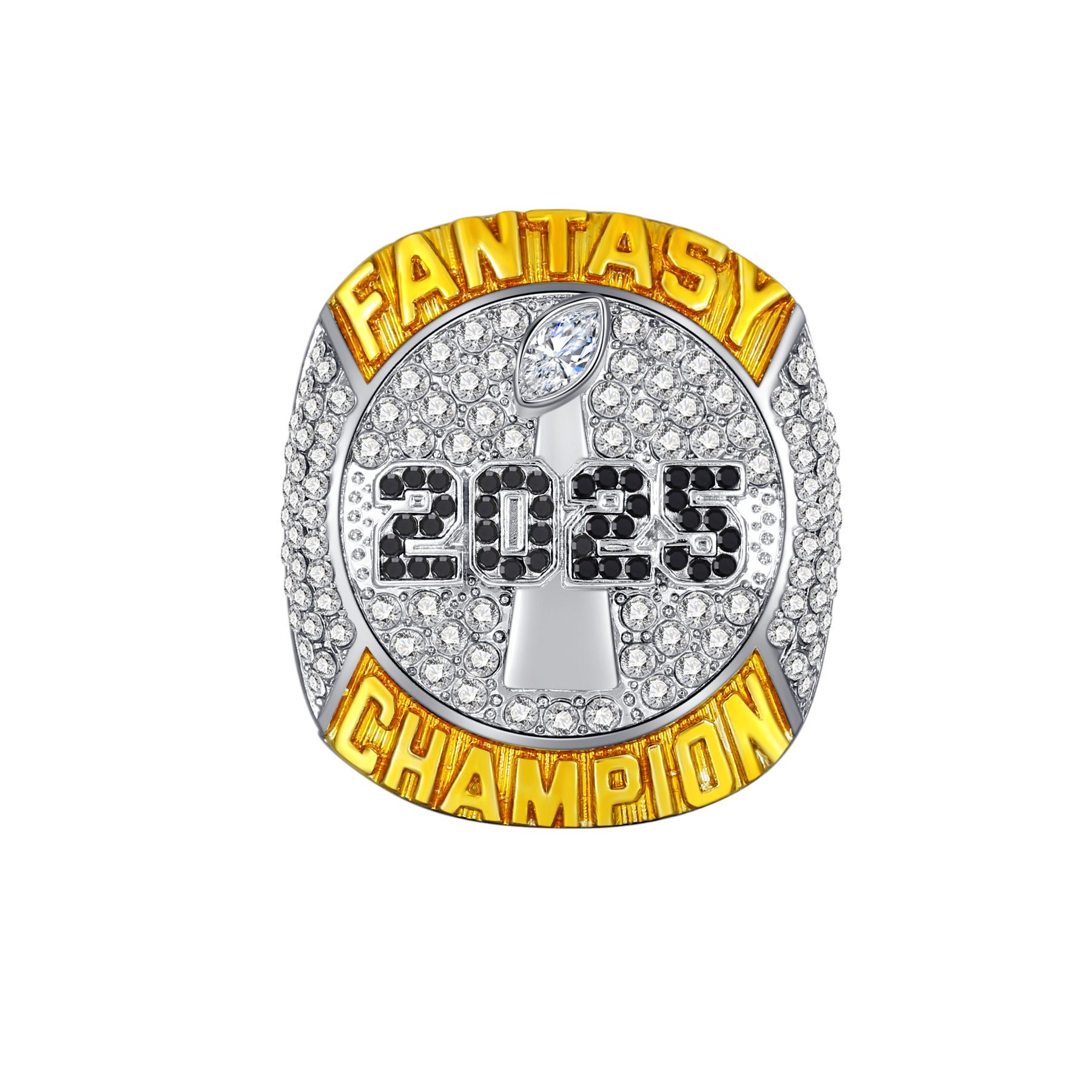 2025 Fantasy Football League (FFL) Championship Ring |     Ideal Trophy Gift for FFL Winners & Fans