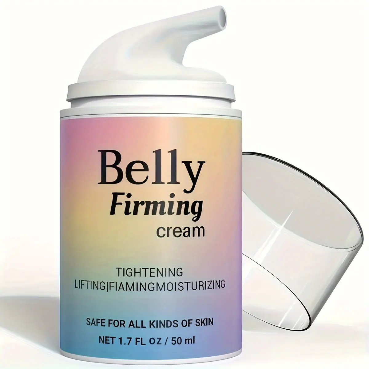 Belly Cream (50ml), Moisturizing Lotion Moisturizer with Jojoba Oil & Vitamin E, Body Care Massage Cream for Belly, Thighs, Buttocks & Arms, Suitable for All Skin Types