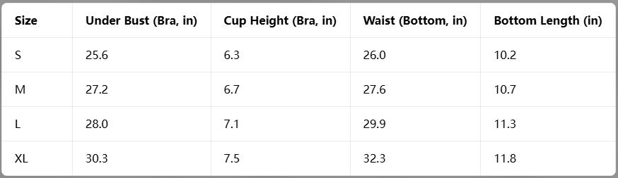 Women's Bikini Set, Casual Fashion Chic Swimsuit Set for Beach Holiday Vacation, Ladies Swimwear for All Seasons, Bikinis Sets