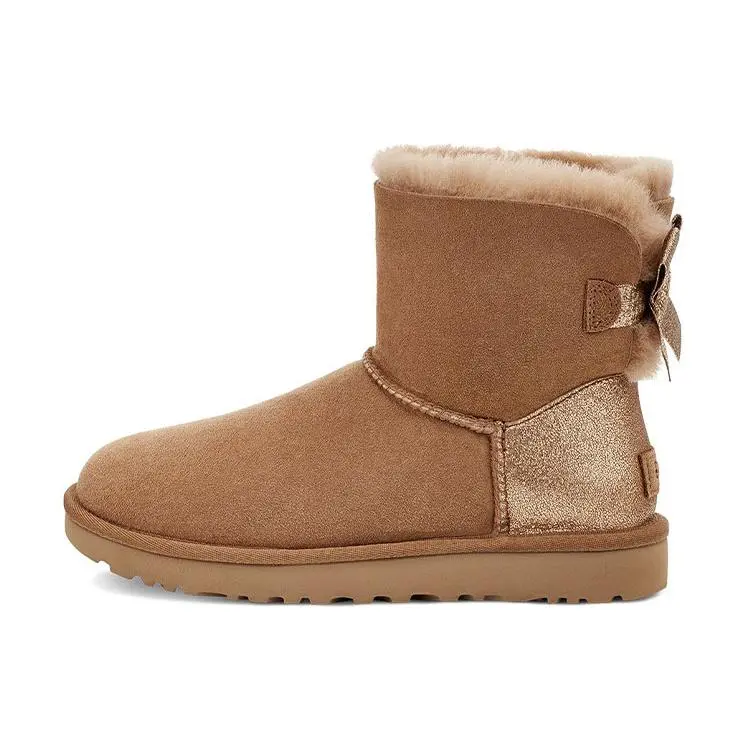 UGG Mini Bailey Bow Chestnut (Women's) 1120881-CHE