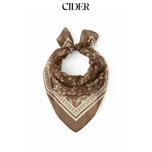 Cider FLORAL SQUARE HEADSCARF