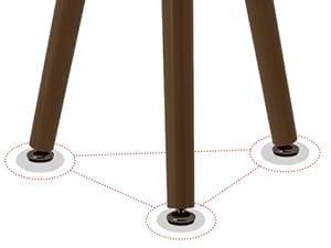 Coat Rack with 8 Hooks, Wooden Coat Rack Freestanding with Shelf, Coat Tree with 4 Height Options 50.5"-72.6", Coat Hanger Stand for Bags, Clothes, Umbrellas, Hats, in Home, Brown