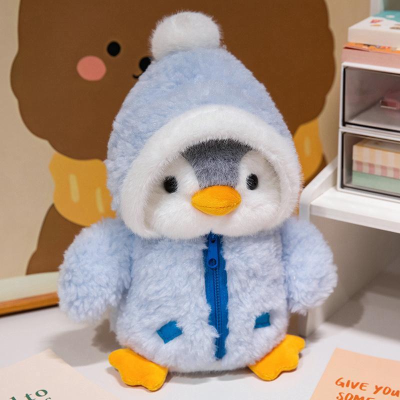 Cute Penguin Plush Toy, 1 Count Soft Stuffed Penguin Doll, Kawaii Penguin Plushie, Appease Doll for Children Birthday Gift, Soft Cuddly Gift