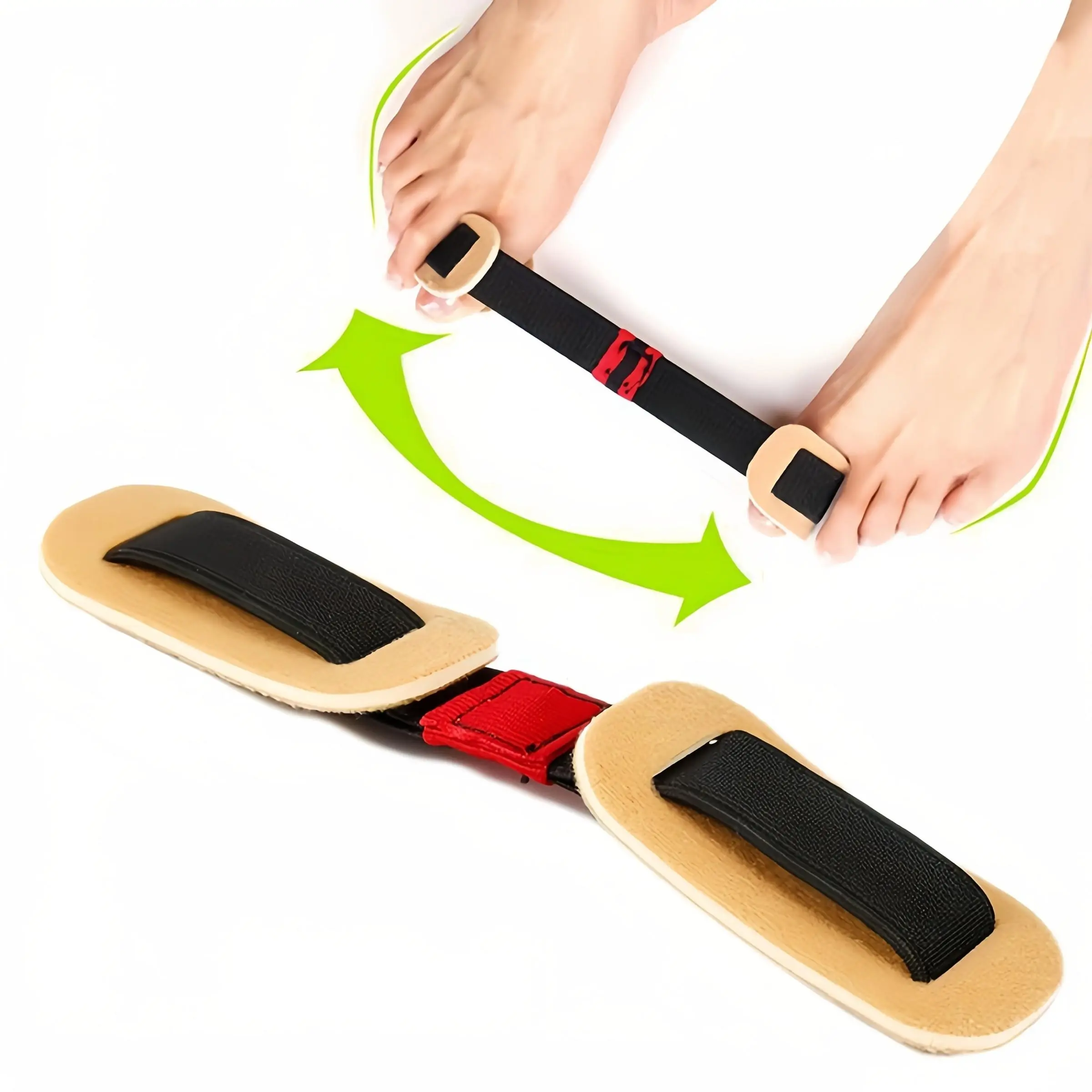 Thumb Pull Band and Big Toe Exercise Resistance Bands for Foot Bone Health, Elastic Toe Separator for Nightly Home Workouts