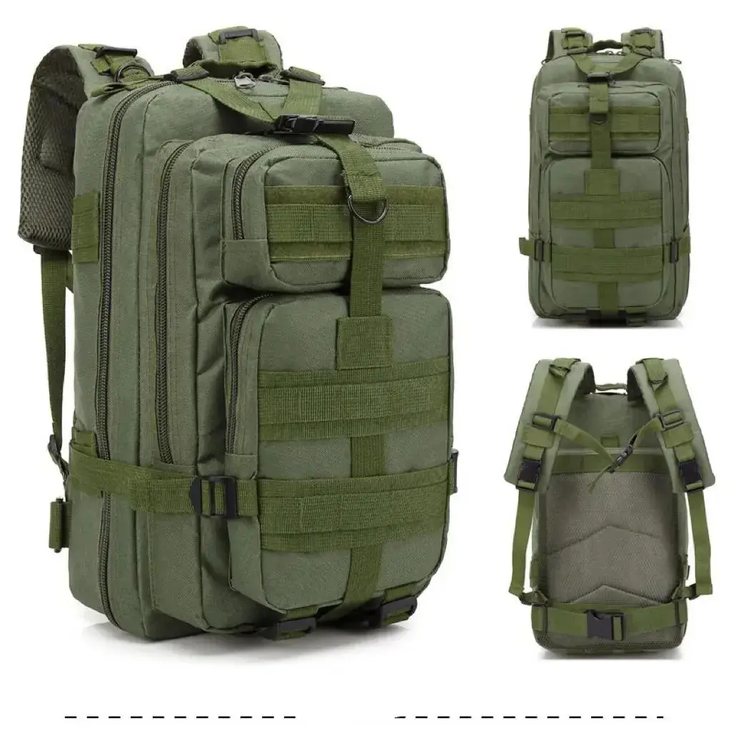 30L Multi-Application Waterproof Multi Compartment Backpack, Durable Hiking & Camping Gear with Multi-pocket Design for Outdoor Adventures