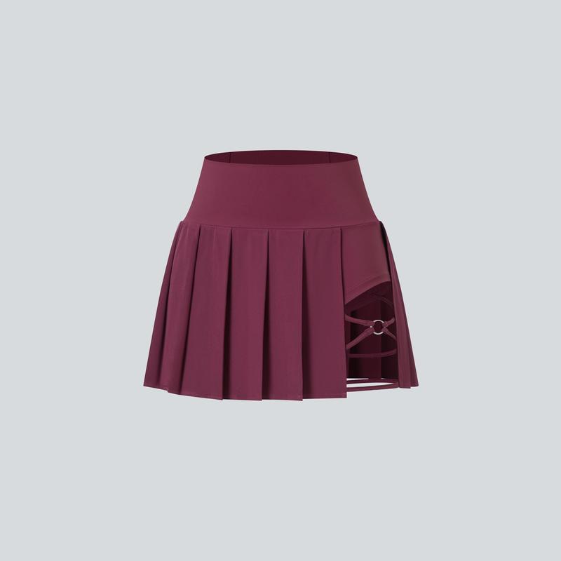 Halara Breezeful™ High Waisted Pleated 2-in-1 Side & Pocket Asymmetric Hem Quick Dry Mini Dance Skirt Halara Breezeful™ High Waisted Pleated 2-in-1 Side & Pocket Asymmetric Hem Quick Dry Mini Dance Skirt